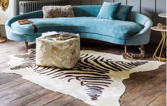 Африканский стиль ковров в интерьере квартиры