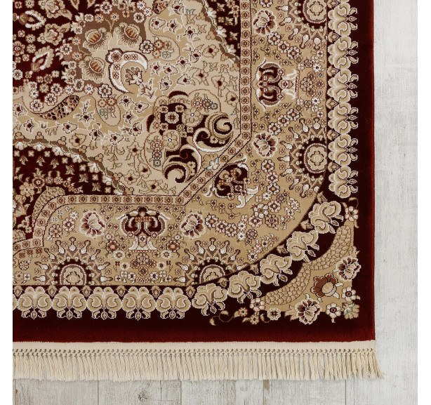Килим ESFEHAN AG56A D.RED / L.BEIGE  - Фото 4