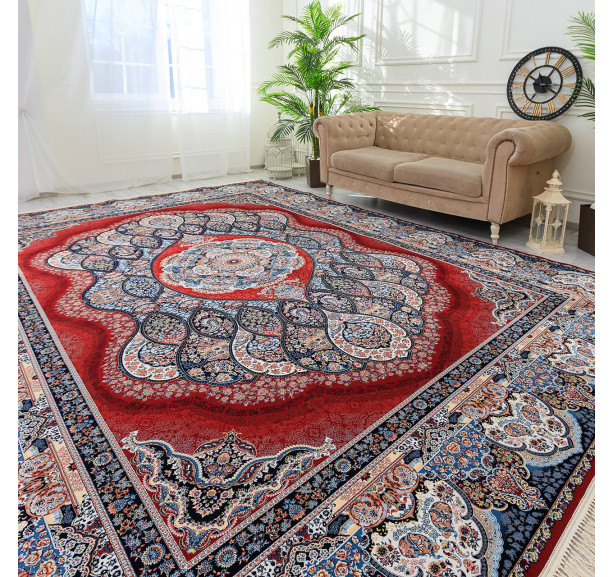 Килим Halif 3780 hb red - Фото 3