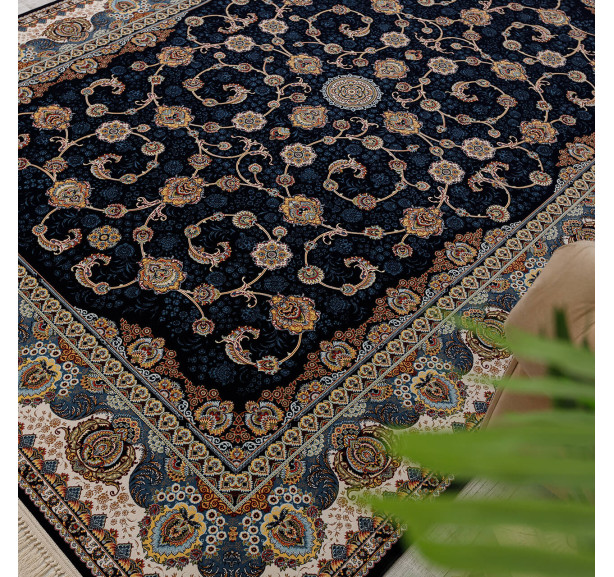 Ковер Halif 3830 hb navy - Фото 17