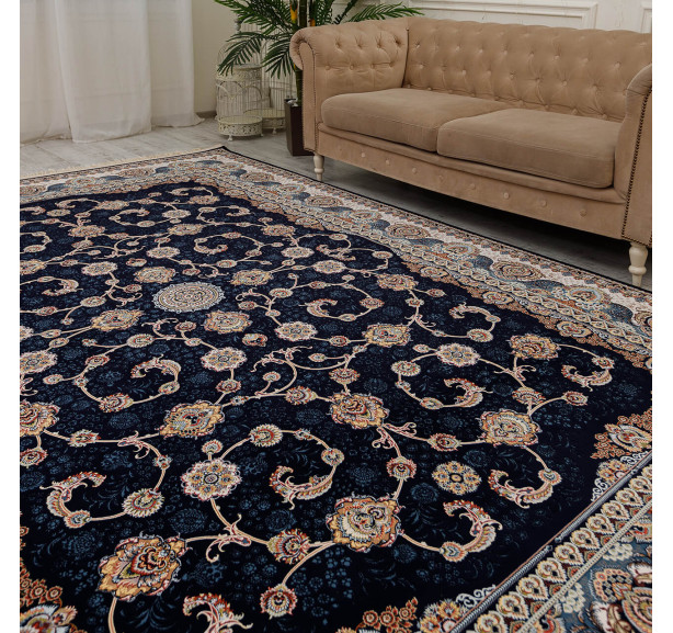 Ковер Halif 3830 hb navy - Фото 16
