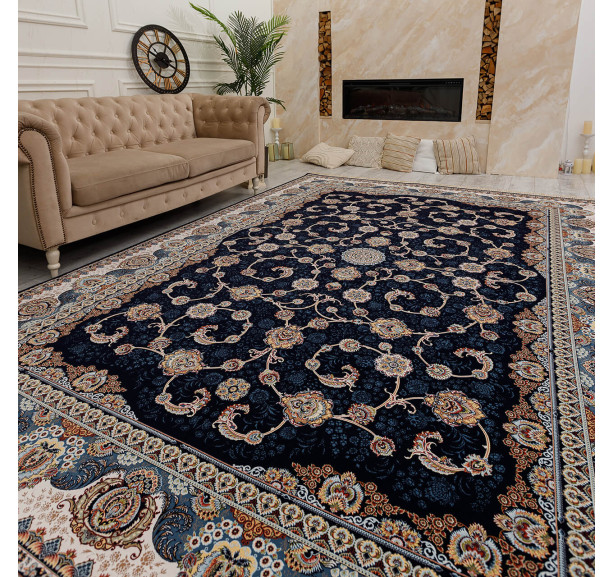 Ковер Halif 3830 hb navy - Фото 13