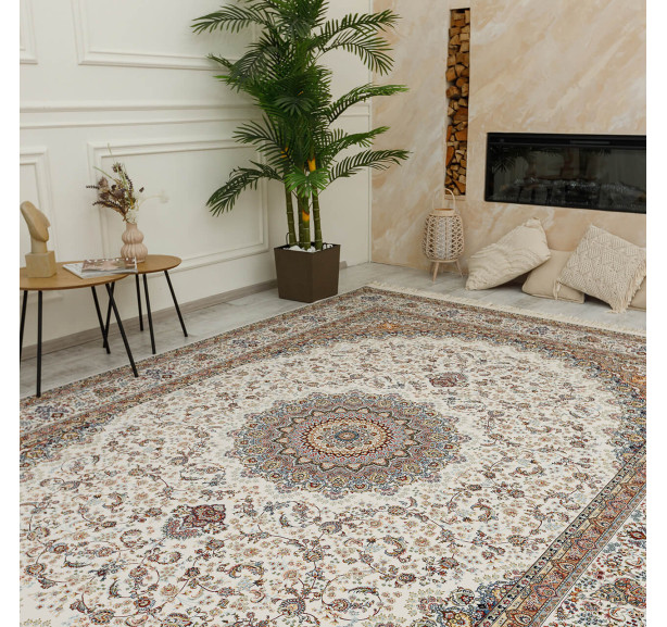 Килим Halif 3858 hb cream - Фото 9