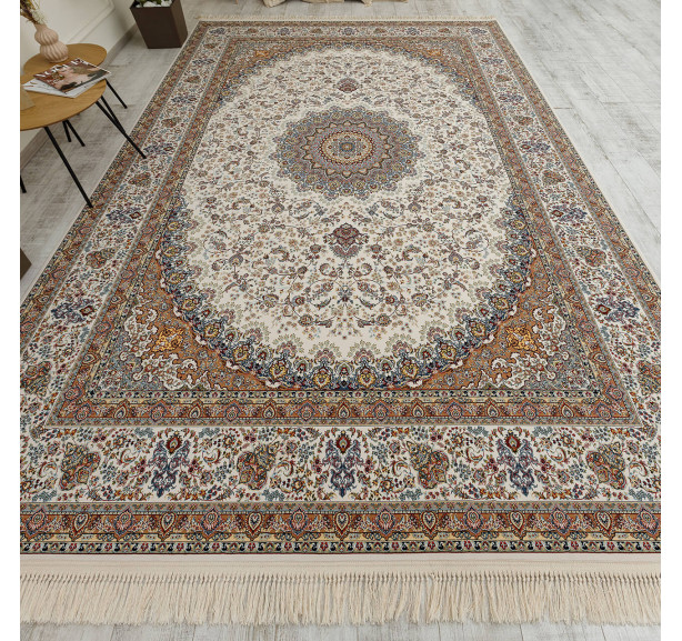 Килим Halif 3858 hb cream - Фото 6