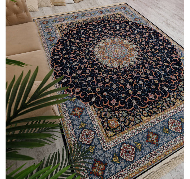 Ковер Halif 4180 hb navy - Фото 2