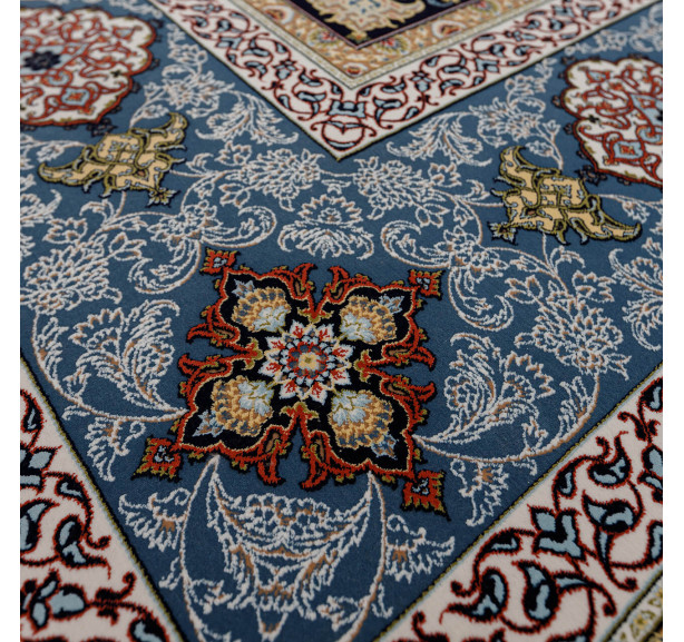 Ковер Halif 4180 hb navy - Фото 5