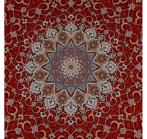 Килим Halif 4180 hb red - Фото 4