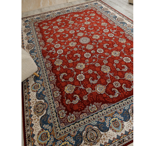 Ковер Halif 3830 hb red - Фото 1