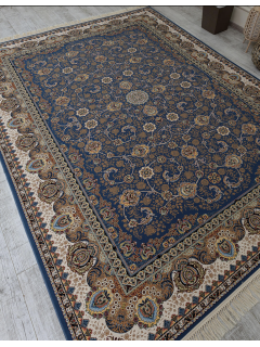 Килим Halif 3830 hb d-blu