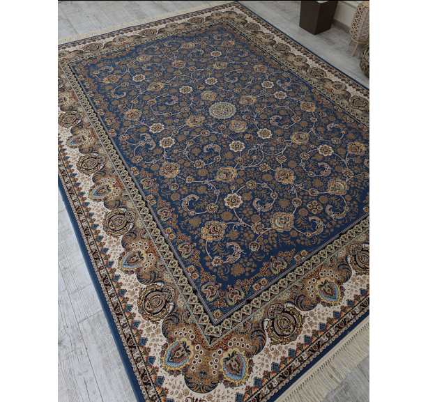 Килим Halif 3830 hb d-blu - Фото 1
