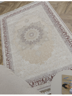 Килим La Meridian v666a hb beige-hb l cherry