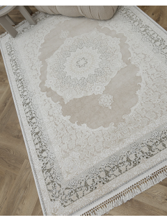 Килим La Meridian v666a hb beige-hb l green