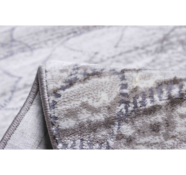 Ковер Vogue 9854A D BEIGE-P L GREY - Фото 5