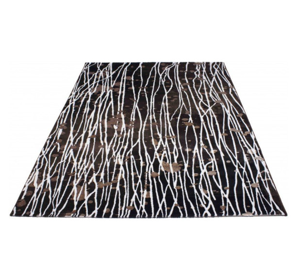 Ковер Vogue 9896A BLACK-CREAM - Фото 2