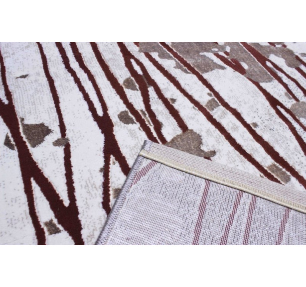 Ковер VOGUE 9896A D.BEIGE / D.RED - Фото 5