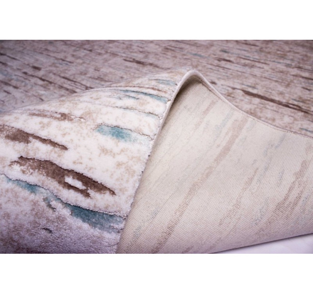 Ковер Quasar n105b hb light blue-cream - Фото 3