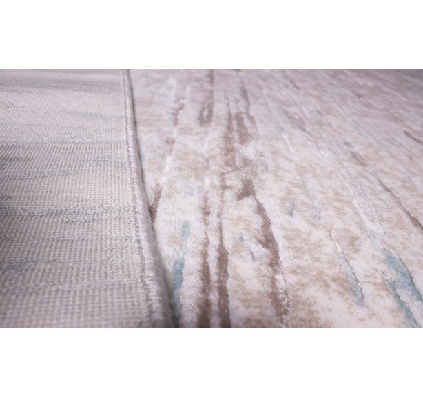 Ковер Quasar n105b hb light blue-cream - Фото 2