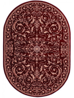 Ковер Imperia 8356A d red-d red Овал
