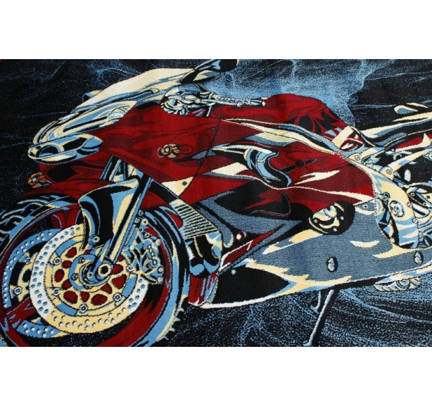 Килим Super Elmas 7958A black-red - Фото 3
