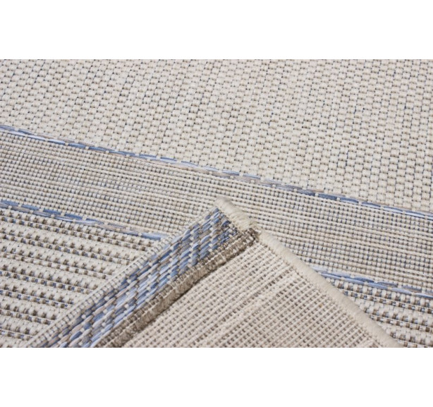 Ковер BREEZE 6133 wool raw blue - Фото 4