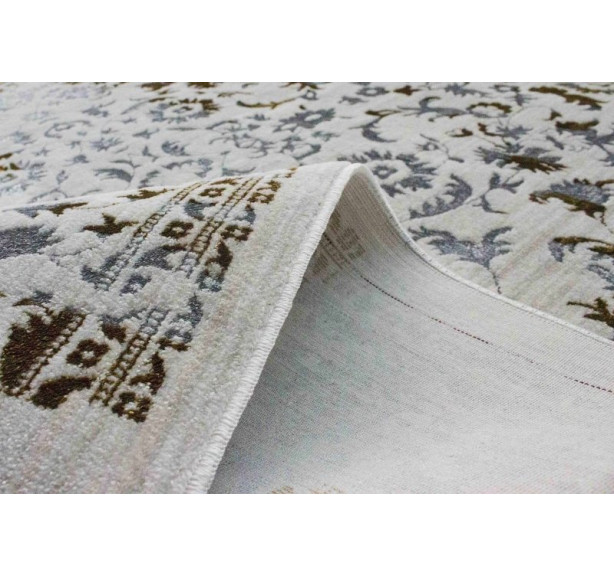 Ковер VINTAGE SILKY AD78A P CREAM-PL GREY - Фото 4