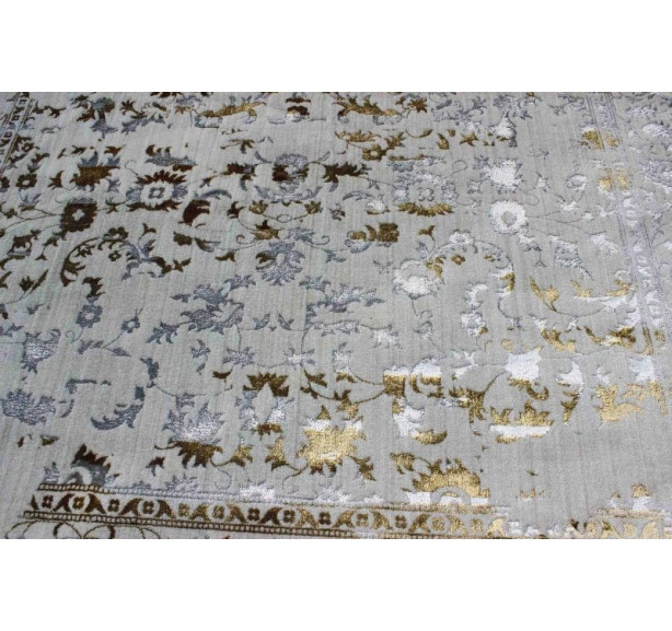 Ковер VINTAGE SILKY AD78A P CREAM-PL GREY - Фото 3