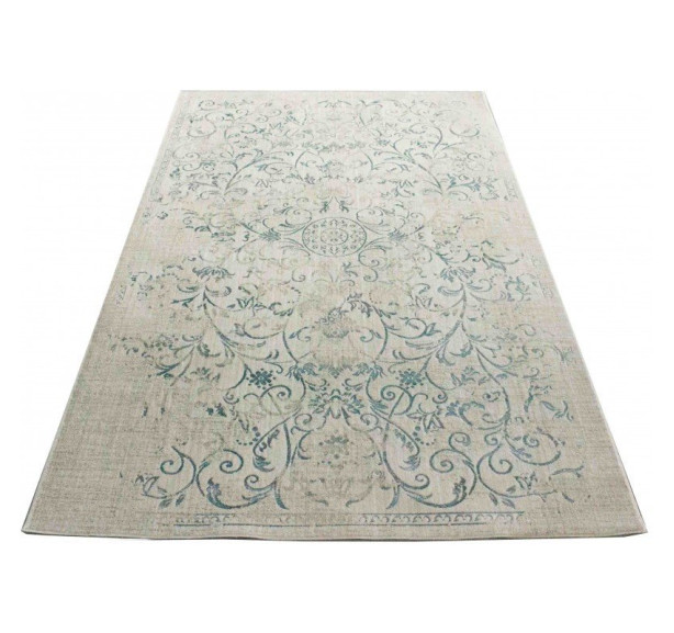 Ковер VINTAGE SILKY AE42B P CREAM-TURQUAZ - Фото 1