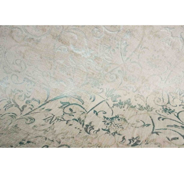 Ковер VINTAGE SILKY AE42B P CREAM-TURQUAZ - Фото 3