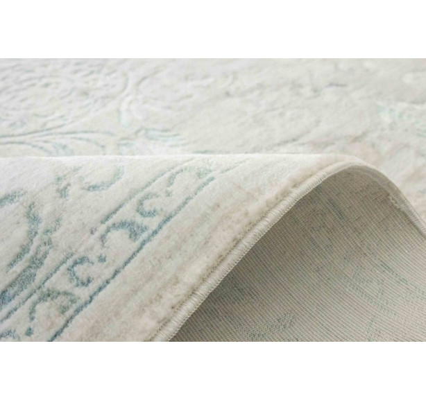 Ковер VINTAGE SILKY AE42B P CREAM-TURQUAZ - Фото 4