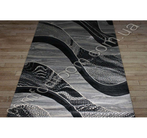 Ковровая дорожка Festival 6015-black - Фото 3