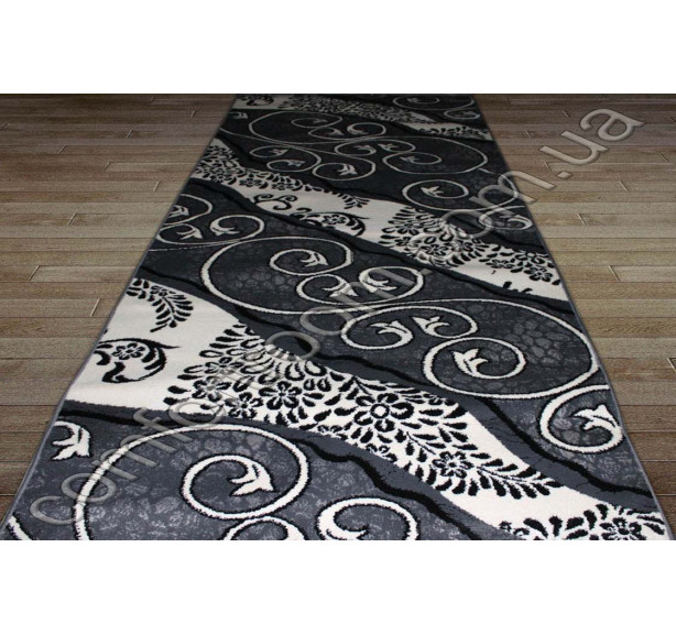 Ковровая дорожка Tutku 6462-anthracite - Фото 1