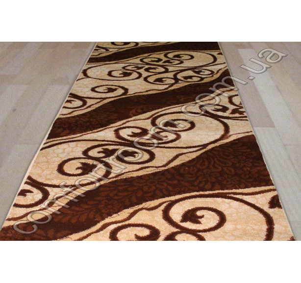 Ковровая дорожка Tutku 6462-beige - Фото 1