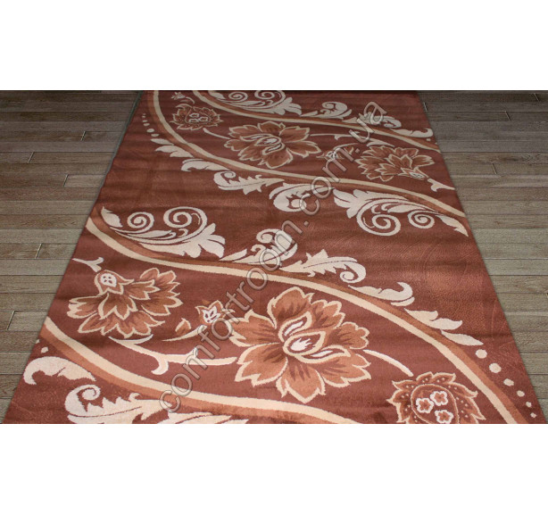 Килимова доріжка Tutku 7630-brown - Фото 1